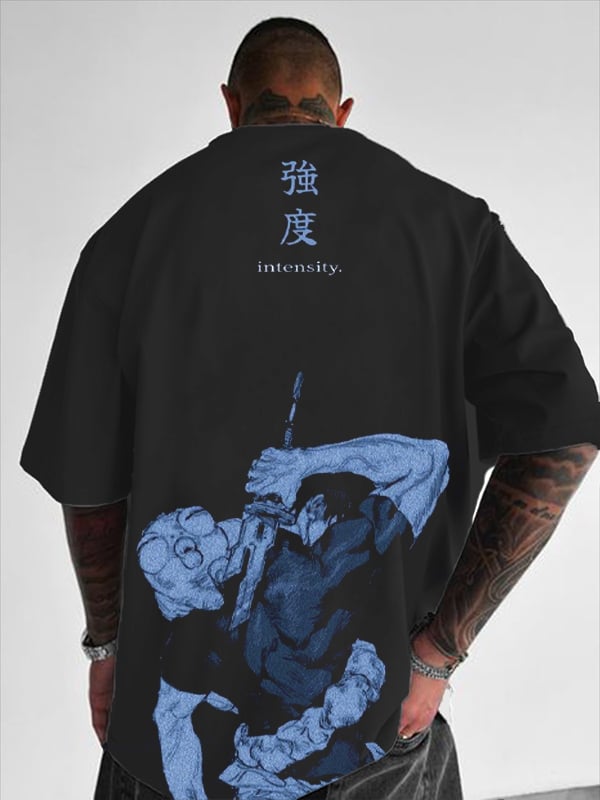 Men's Print Casual Short Sleeve T-Shirt