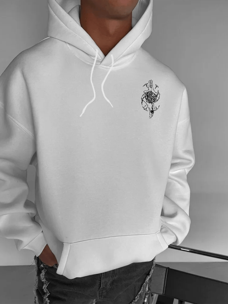 Men's Fashion Printed Casual Hoodie