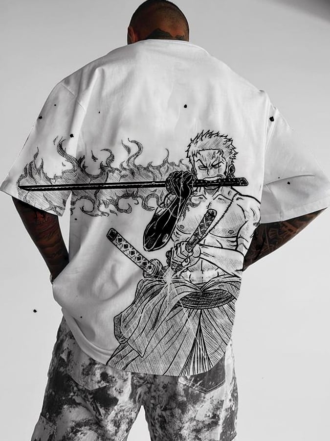 Fashion brand hip-hop loose T-shirt