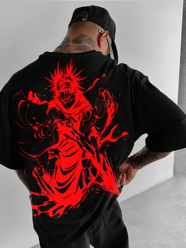 Men's Print Casual Short Sleeve T-Shirt