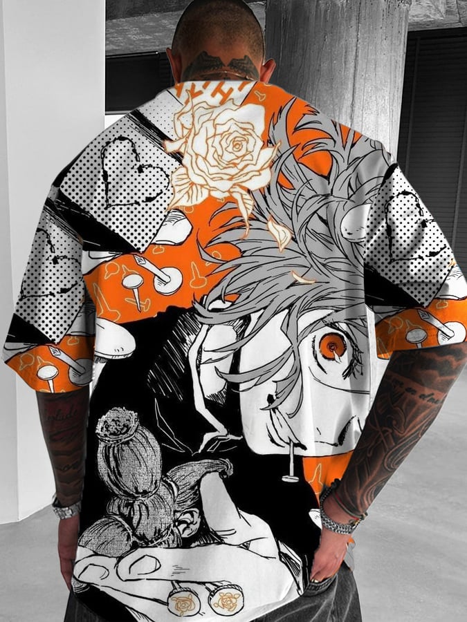 Men's Oversized Bleach Short Sleeve T-Shirt