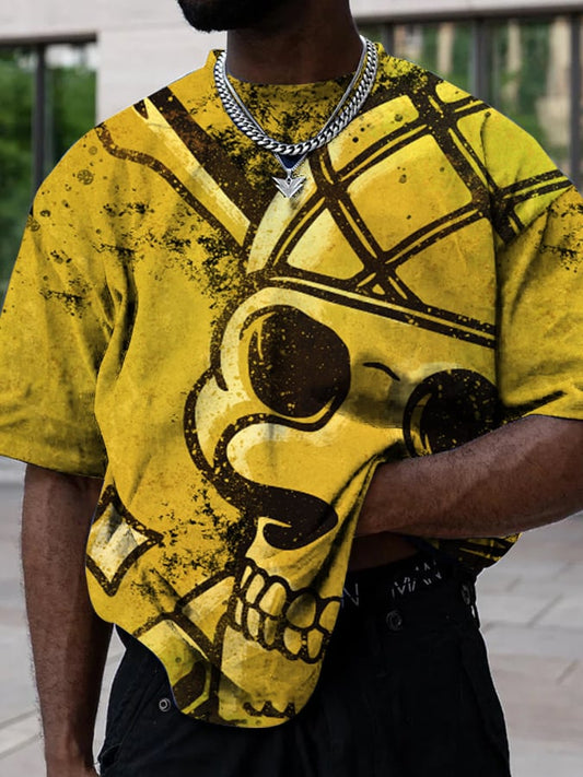contrasting T-shirt