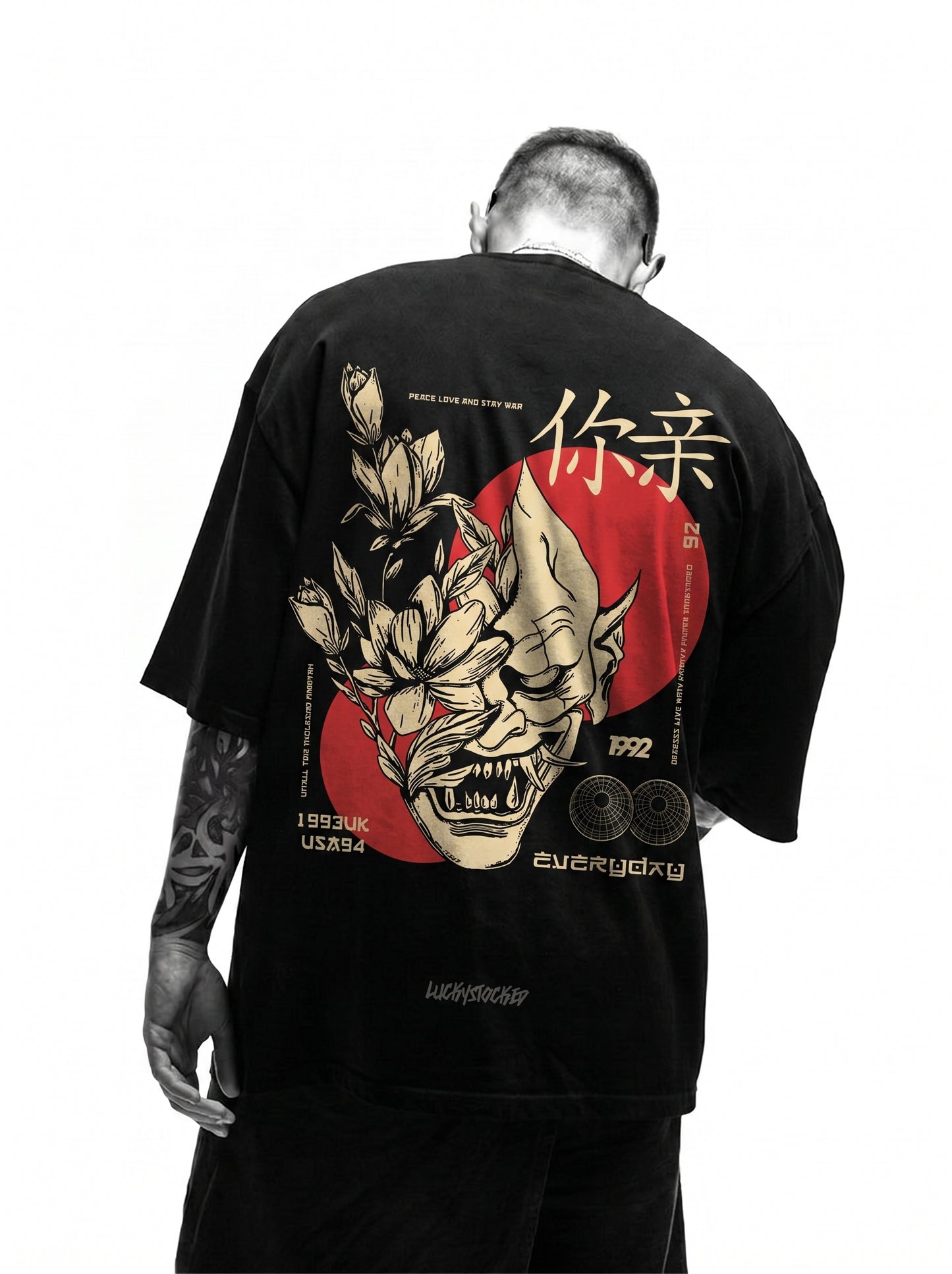 Red Eclipse Oni - shirt