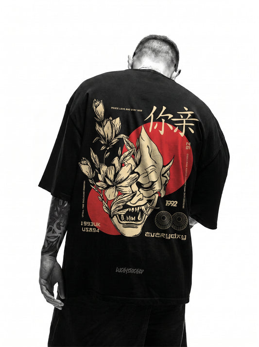 Red Eclipse Oni - shirt