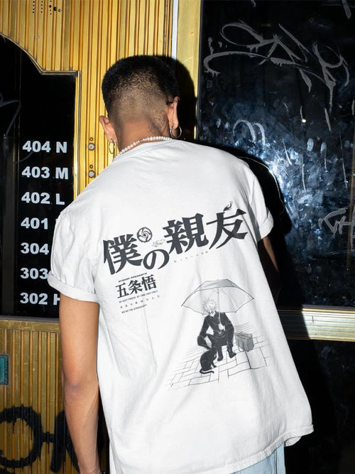 Men's Fashion  Printed Casual Short Sleeve T-Shirt