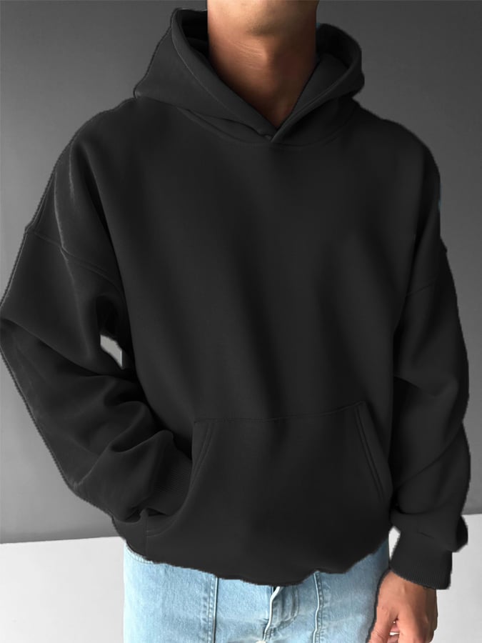 Men's Stylish Comic Print Hoodie