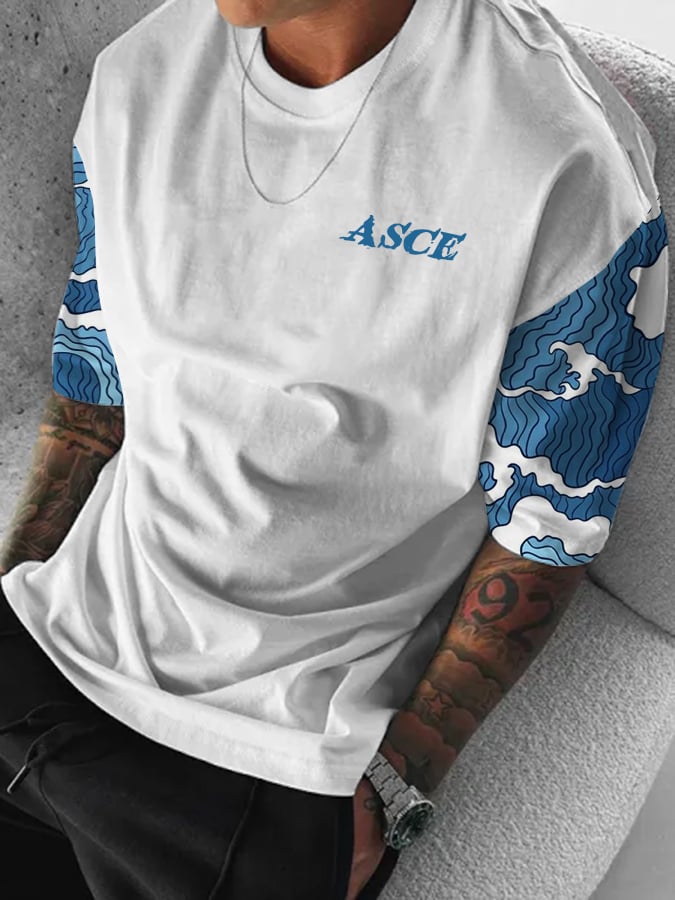Men's Fashion Casual Short Sleeve T-Shirt