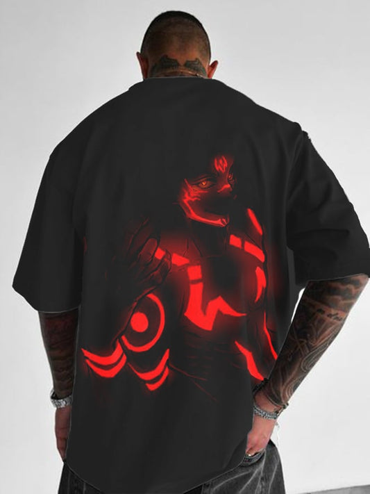 Men's Red Man   Short Sleeve T-Shirt