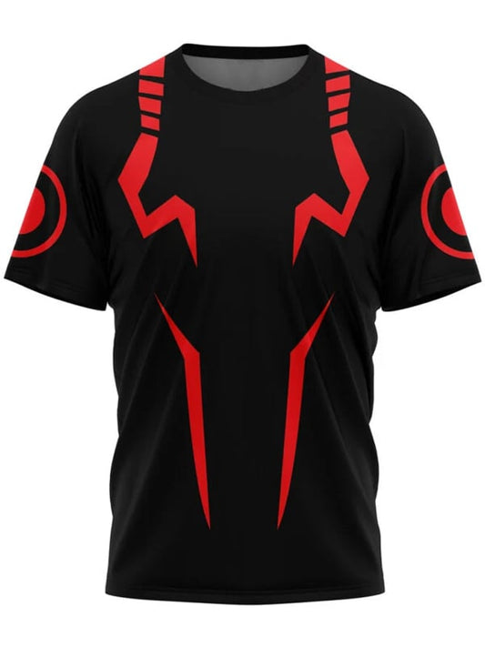 Men's   Loose  Round Neck Short Sleeve T-Shirt