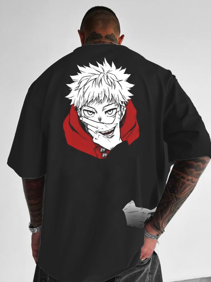 Men's Eye And Mouth   Short Sleeve T-Shirt