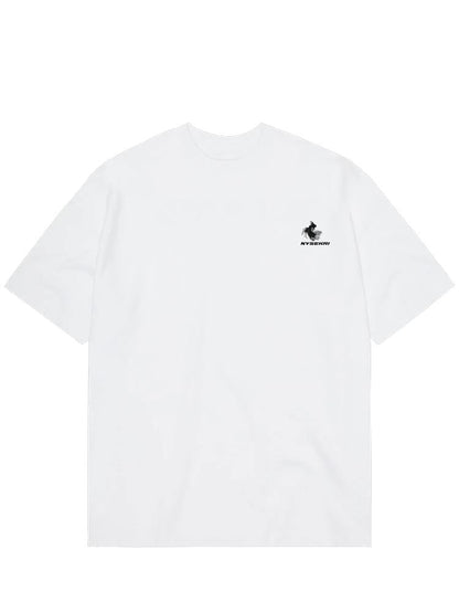 Men's Fashion  Printed Casual Short Sleeve T-Shirt