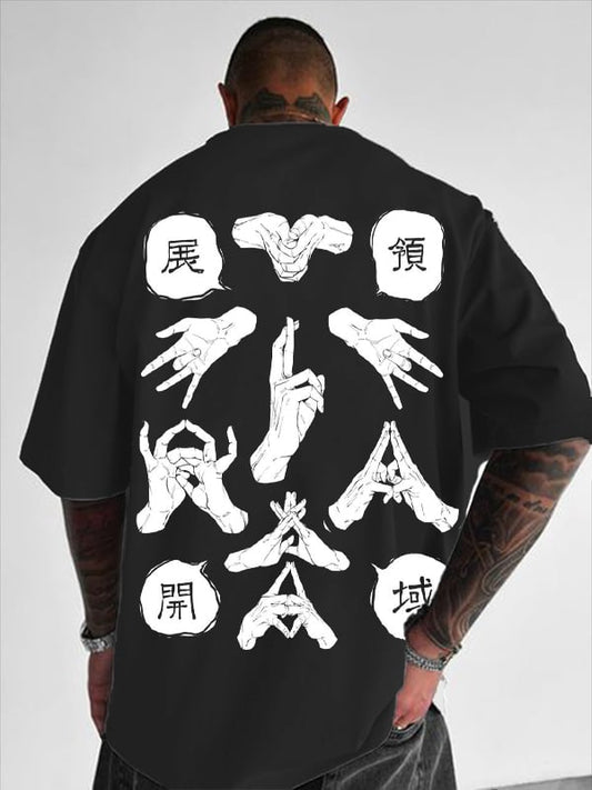 Men's   White Beard Crew Neck Short Sleeve T-Shirt
