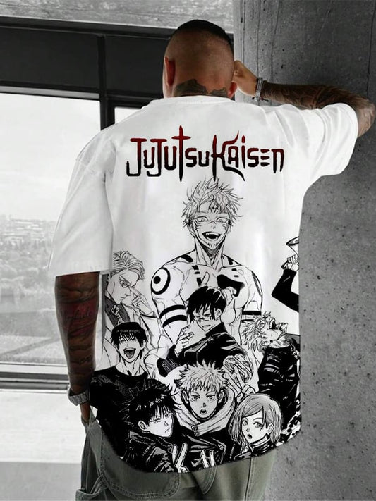 Men's Hip Hop Cotton Short Sleeve T-Shirt