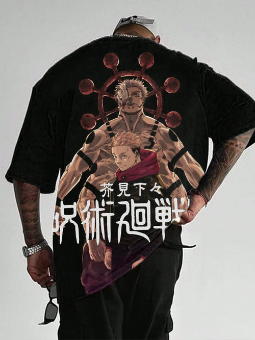 Men's Hip Hop Cotton Short Sleeve T-Shirt