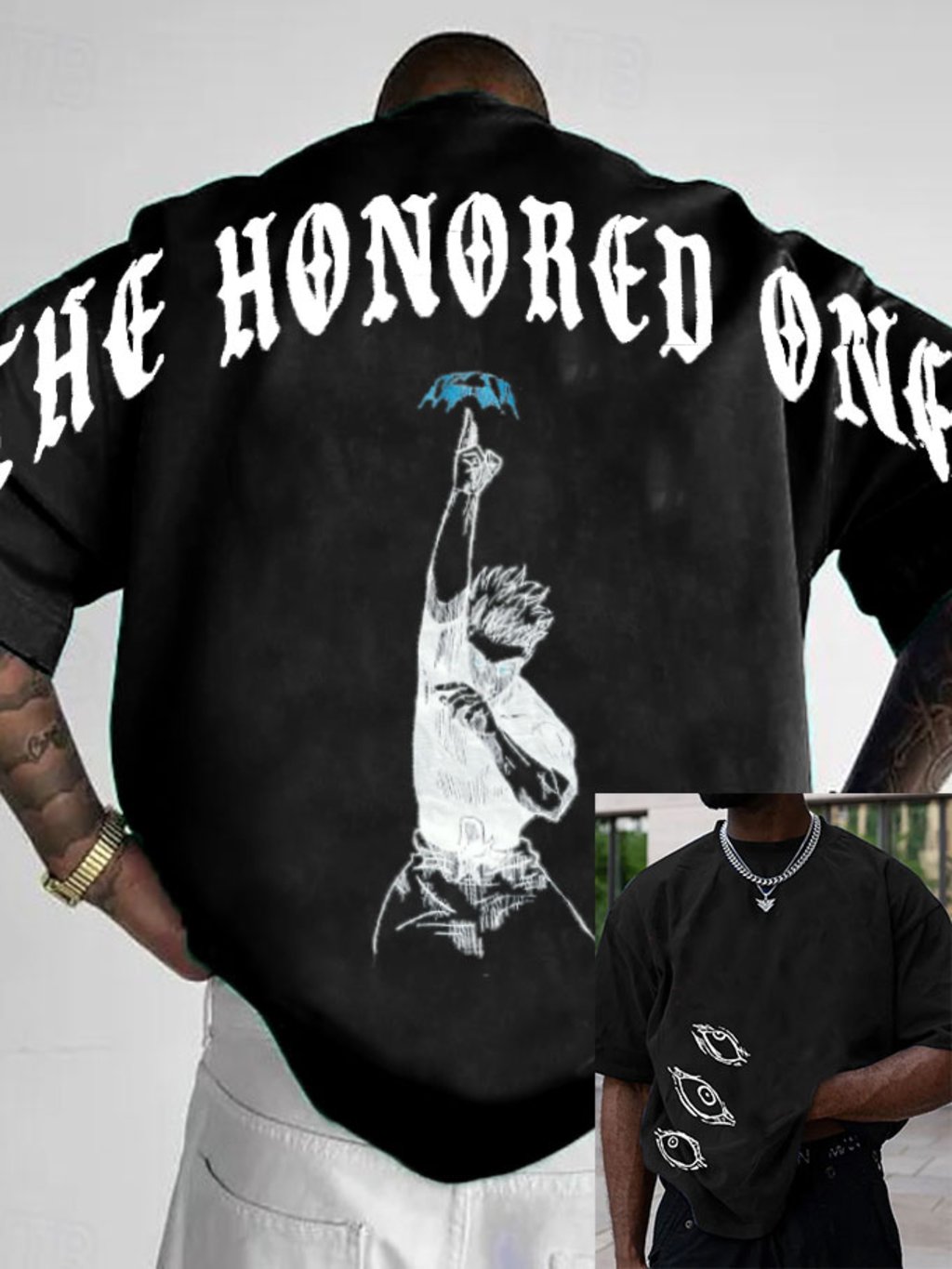 Men's The Honered One   T-Shirt