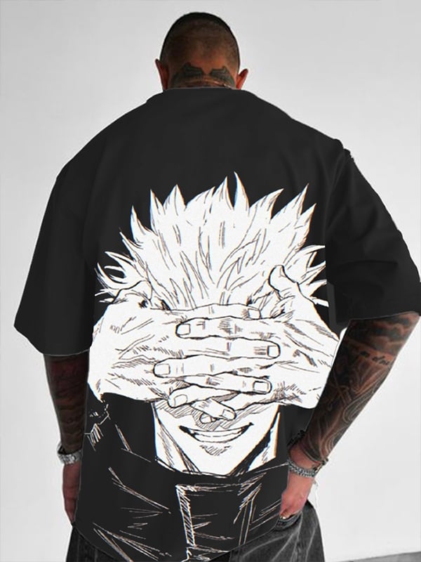 Men's Blue Eyes Man   Short Sleeve T-Shirt
