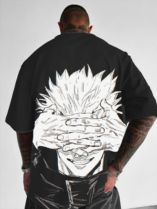 Men's Blue Eyes Man   Short Sleeve T-Shirt