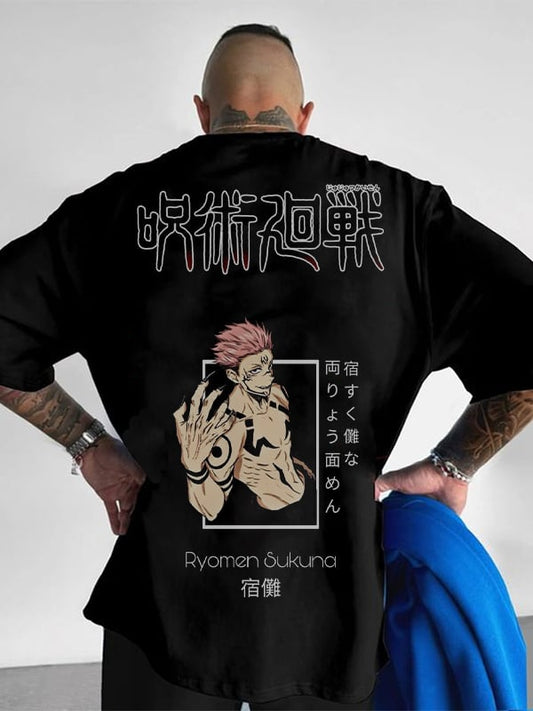 Men's Hip Hop Cotton Short Sleeve T-Shirt