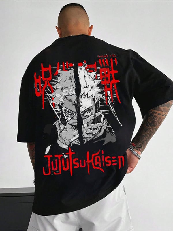 Men's Hip Hop Cotton Short Sleeve T-Shirt