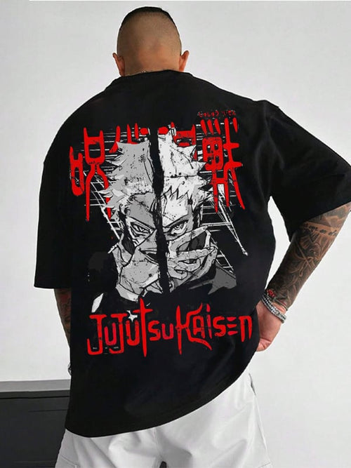 Men's Hip Hop Cotton Short Sleeve T-Shirt