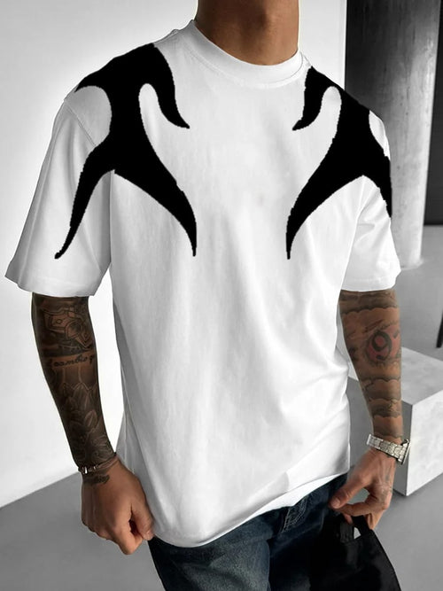 Fashion brand hip-hop   loose T-shirt