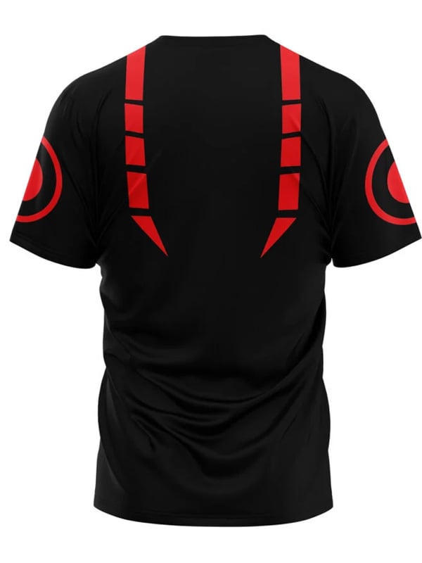 Men's   Loose  Round Neck Short Sleeve T-Shirt