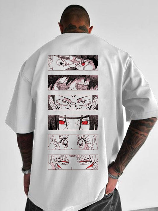 Fashion brand hip-hop anime loose T-shirt