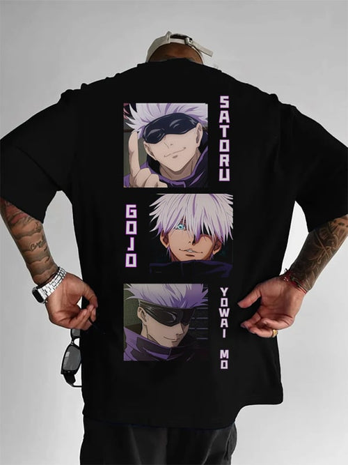 Men's Hip Hop Cotton Short Sleeve T-Shirt