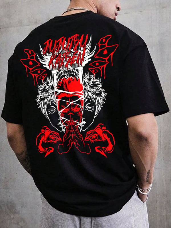 Men's  Print Casual Short Sleeve T-Shirt