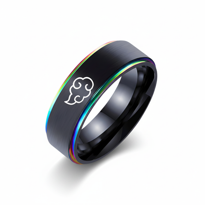 Titanium Naruto Ring