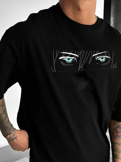 Men's Blue Eyes   Short Sleeve T-Shirt