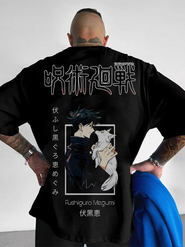 Men's Hip Hop Cotton Short Sleeve T-Shirt