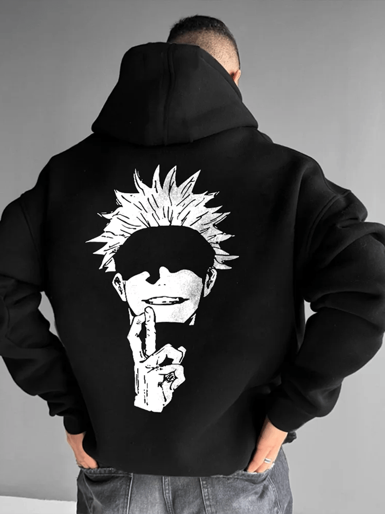 Men's Fashion Printed Casual Hoodie