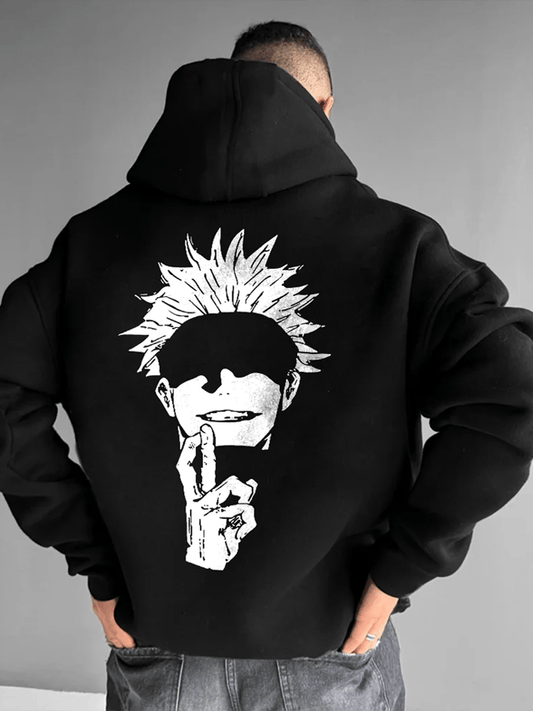 Men's Fashion Printed Casual Hoodie