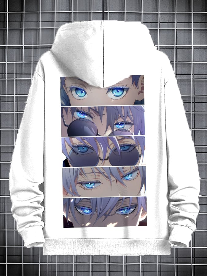Men's Stylish Comic Print Hoodie