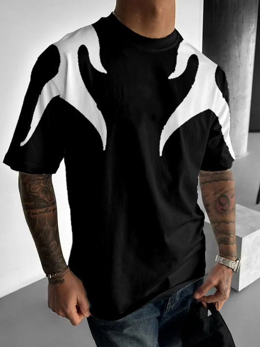 Fashion brand hip-hop   loose T-shirt