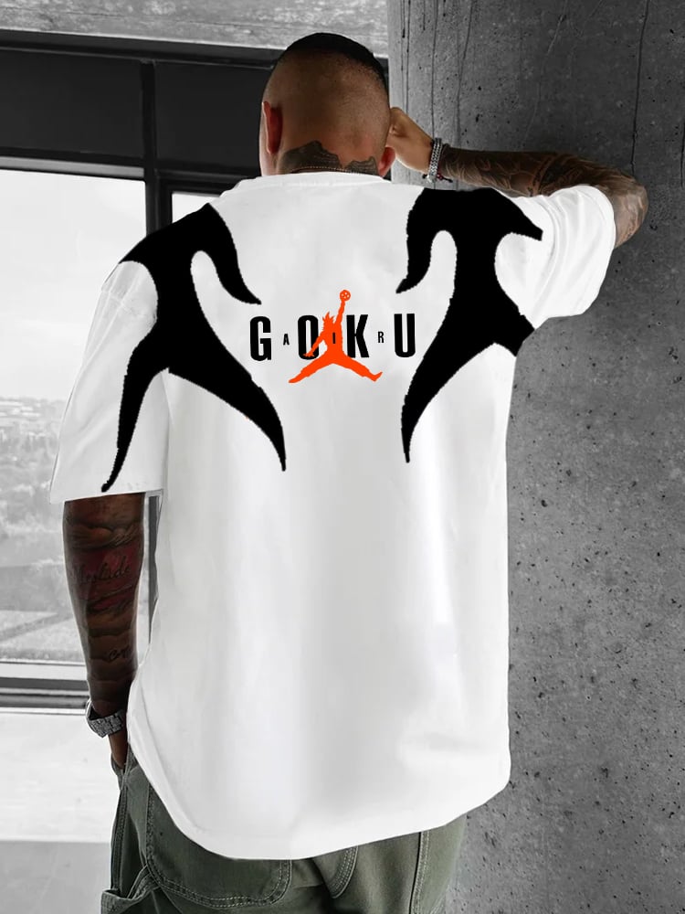 Fashion brand hip-hop   loose T-shirt