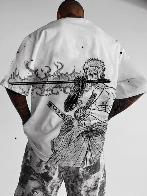 Fashion brand hip-hop loose T-shirt
