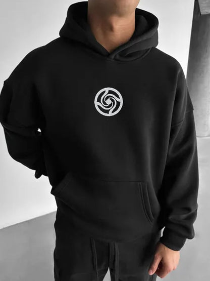 Men's Stylish Comic Print Hoodie