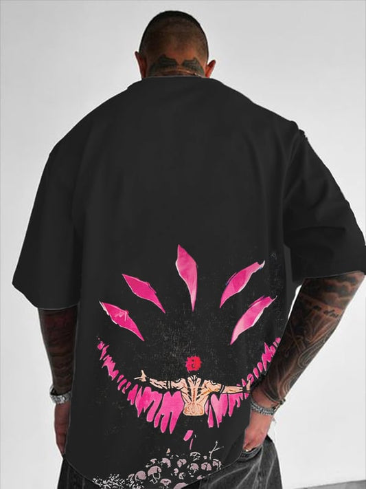 Men's  Print Casual Short Sleeve T-Shirt