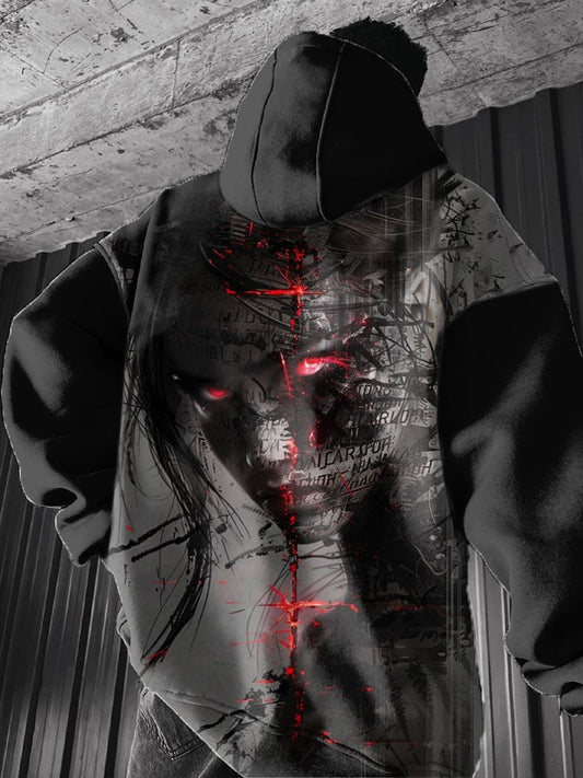 Men's  Print Hoodie