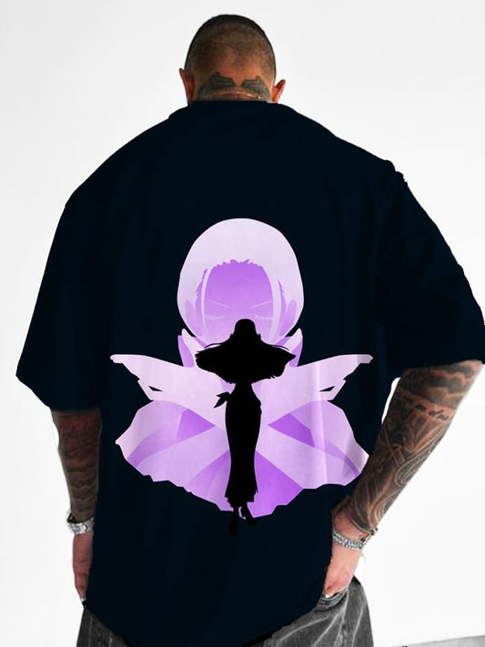 contrasting T-shirt