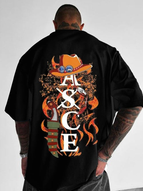 Fashion brand hip-hop loose T-shirt