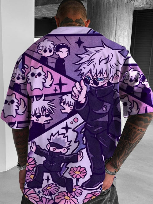 Men's Oversized Bleach   Short Sleeve T-Shirt