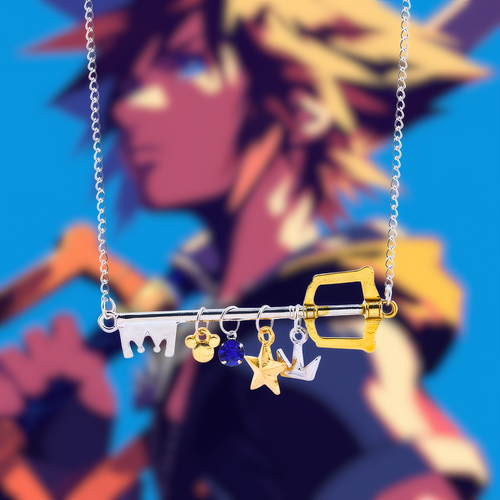 Keyblade Charm Necklace